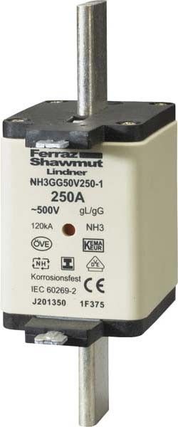 NH-ZERO-Sicherungseinsatz NH3GG50V315-1 NH-ZERO-Sicherungseinsatz NH3GG50V315-1