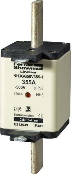 NH-ZERO-Sicherungseinsatz NH3GG50V400-1