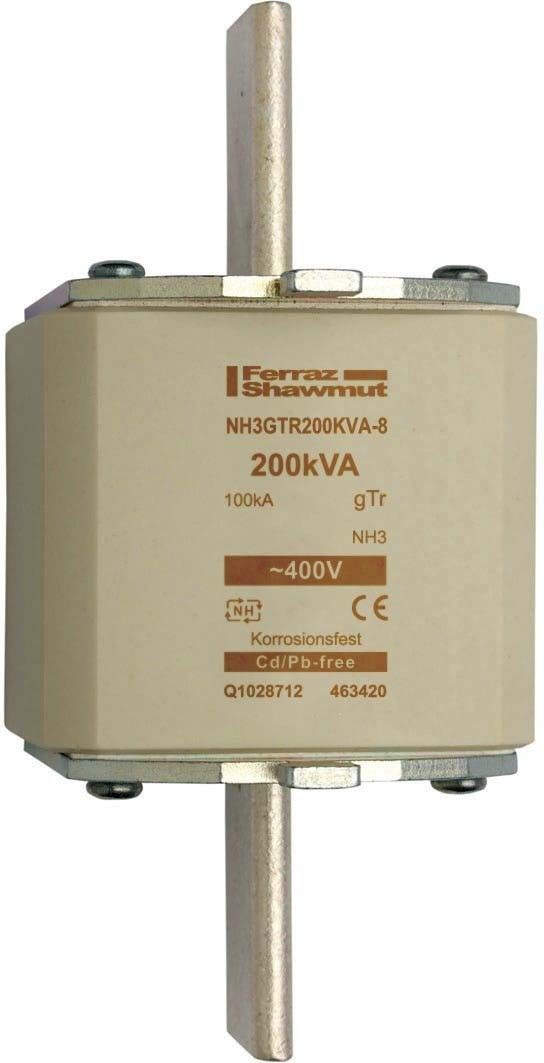NH-Sicherungseinsatz NH3GTR75KVA-8 NH-Sicherungseinsatz NH3GTR75KVA-8