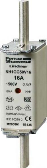 NH-ZERO-Sicherungseinsatz NH1GG50V20