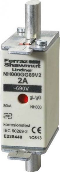 NH-Sicherung NH000 63A gL/gG S228452 NH-Sicherung NH000 63A gL/gG S228452