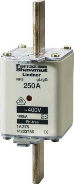 NH-Sich.-Einsatz 3 500A Gg NH3GG40V500 NH-Sich.-Einsatz 3 500A Gg NH3GG40V500