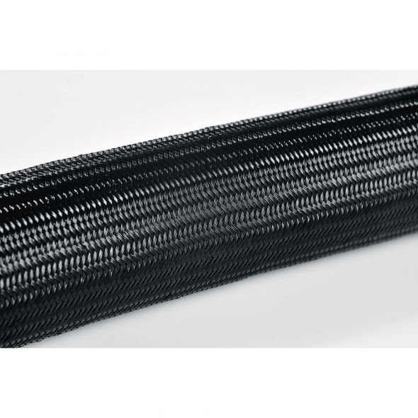 Geflechtschlauch HEGPA6608-PA66-BK