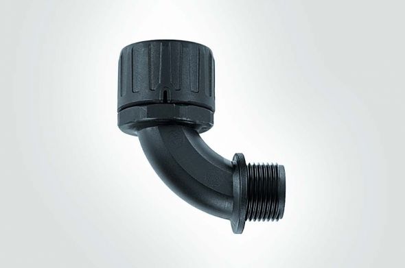 Verschraubung HG16-90-PG11 Verschraubung HG16-90-PG11