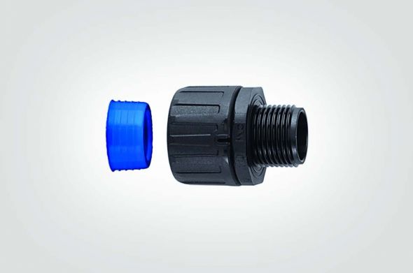 Kunststoffverschraubung HGL16-S-M16-PA66-BK Kunststoffverschraubung HGL16-S-M16-PA66-BK