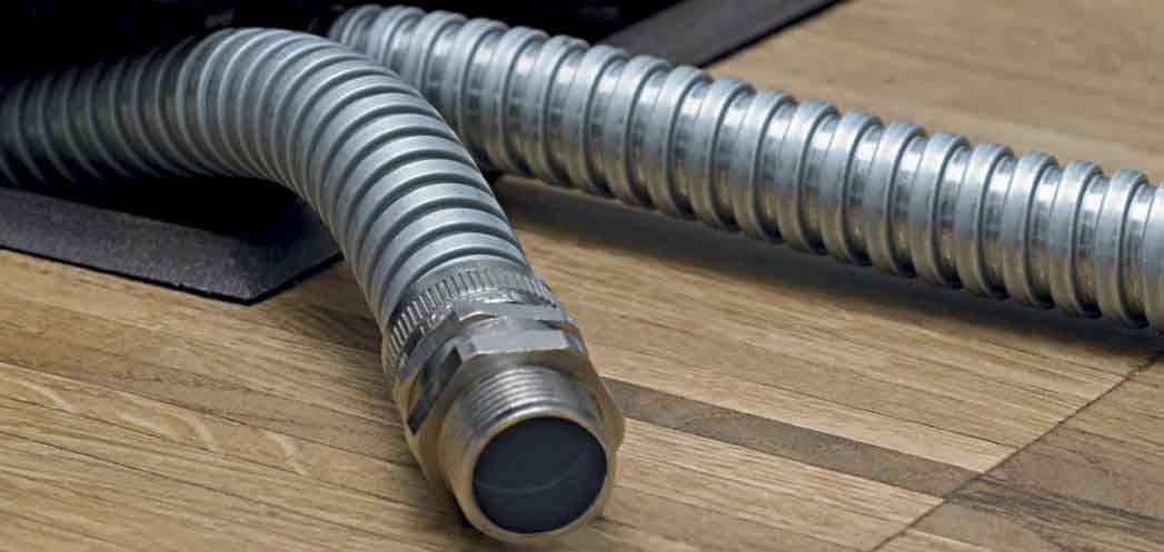 Stahl-Schutzschlauch SC40-GS-ML-10M met.