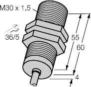 Sensor,ind.,M30x1,5 Bi10-M30-LIU Sensor,ind.,M30x1,5 Bi10-M30-LIU