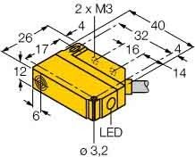Sensor induktiv BI5U-Q12-AP6X2