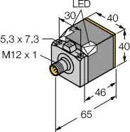 Sensor induktiv Bi15U-CK40VP4X2H1141