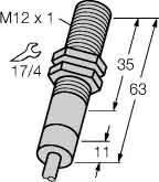 Sensor induktiv Bi2-EM12D-AP6/S120