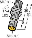 Näherungsschalter Bi4-M12-AP6X-H1141