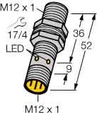 Sensor,ind.,M12x1,Stecker Bi4U-MT12-AP6X-H1141 Sensor,ind.,M12x1,Stecker Bi4U-MT12-AP6X-H1141