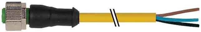 Buchse M12 gerade 10m 7000-12181-2131000