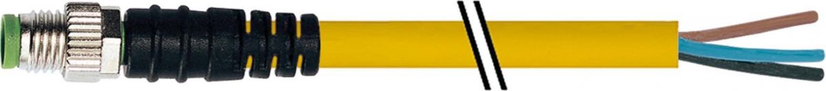 M8-Stecker gerade 7000-08001-0500500