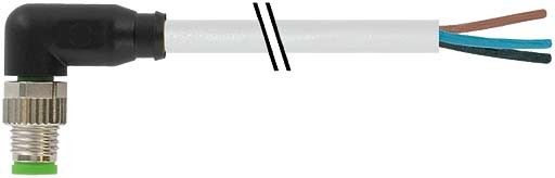 M8-Stecker gewinkelt 7000-08021-2100500
