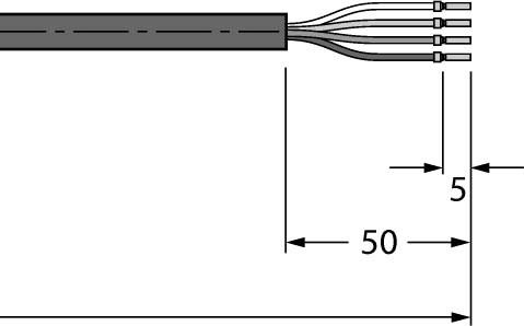 Anschlussleitung RKC4.4T-P7X2-2/TXL