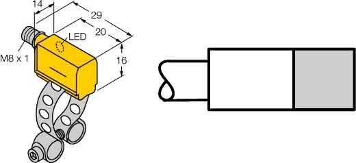 Magnetfeldsensor BiM-PST-AP6X-V1131 Magnetfeldsensor BiM-PST-AP6X-V1131