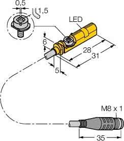 Magnetfeldsensor BIM-UNT-AP6X0,3PSG3S