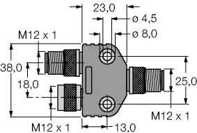 Y-Stück VB2-FSW-FKW-FSW-45