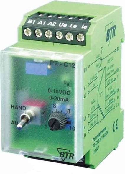 Schnittstellenmodul PT-C12 24VAC/DC Schnittstellenmodul PT-C12 24VAC/DC