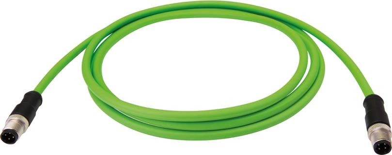 STX M12x1-M12x1 VL D-kod. L80212A0000