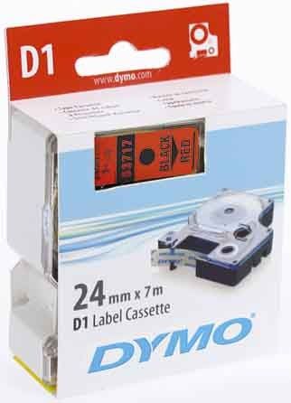 Schriftband 24mm/7m sw/rt 53717 Schriftband 24mm/7m sw/rt 53717