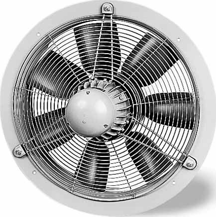 Axial-Hochleistungsvent. HWW 315/4 TK