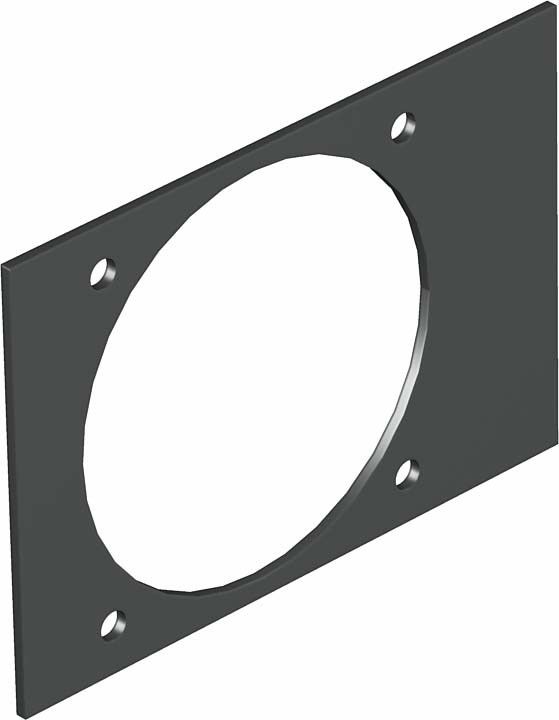 Abdeckplatte T4B P5S 9011