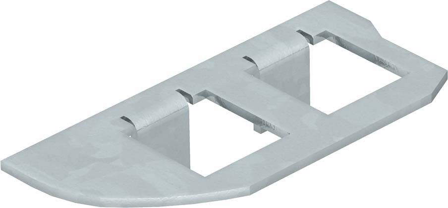 Montageplatte MPRM2 2F
