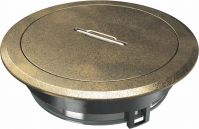 Tubusdeckel GES R2T CuZn