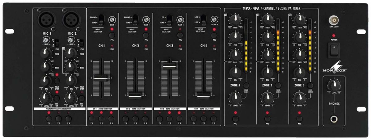 Mischpult MPX-4PA