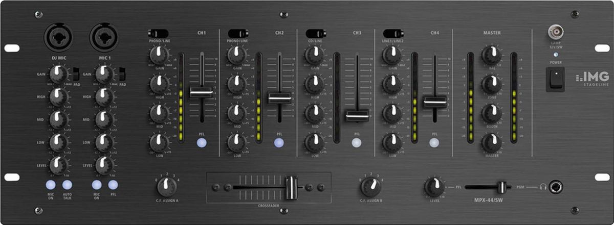Stereo-Mischpult MPX-44/SW Stereo-Mischpult MPX-44/SW