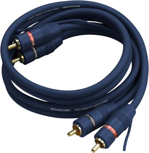 Cinchkabel 0,8m AC-080/BL Cinchkabel 0,8m AC-080/BL