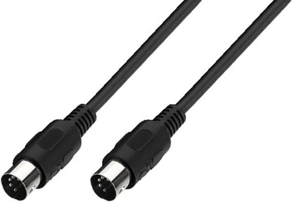 Midi-Kabel 1,8m MIDI-182/SW Midi-Kabel 1,8m MIDI-182/SW