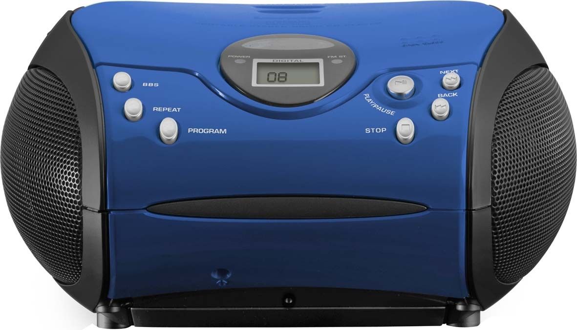 UKW-Radio m.CD SCD-24 blue/black