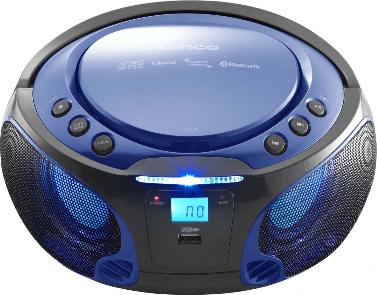 UKW-Radio CD/MP3 tragbar SCD-550 blue