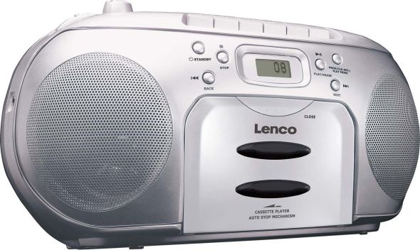 Radio/CD/Kassetten-Player SCD-420 SILVER