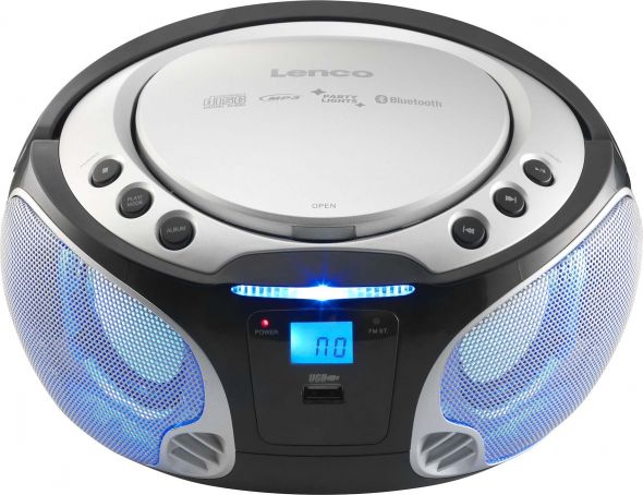 UKW-Radio CD/MP3 tragbar SCD-550 silver UKW-Radio CD/MP3 tragbar SCD-550 silver