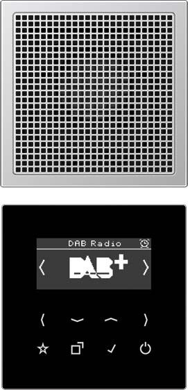 Smart DAB+ Digitalradio DAB AL1 aluminium