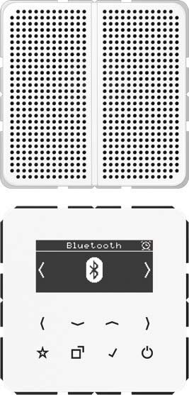 Smart DAB+ Digitalradio DAB CD1 BT WW alpinweiß