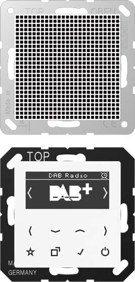 Smart DAB+ Digitalradio DAB A1 WW alpinweiß Smart DAB+ Digitalradio DAB A1 WW alpinweiß