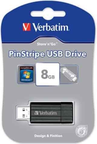 USB-Stick 8GB Pin Stripe 15-020-142 USB-Stick 8GB Pin Stripe 15-020-142