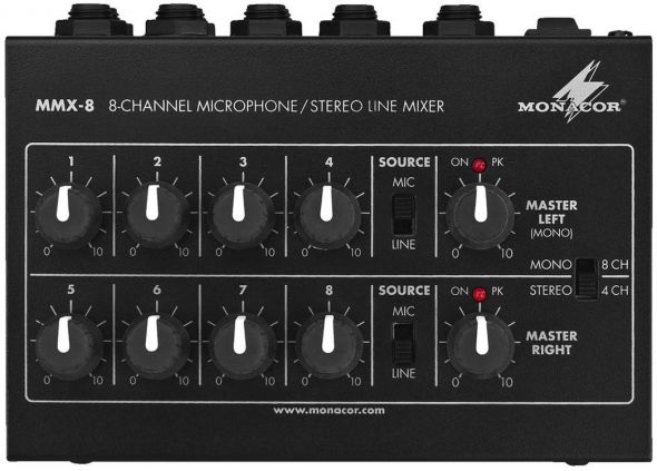 Mikrofon-Mischer MMX-8