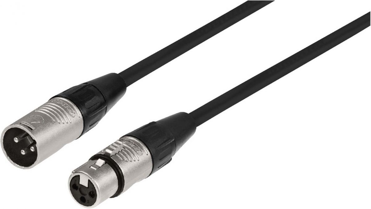 XLR-Verlängerungskabel MECR-600/SW XLR-Verlängerungskabel MECR-600/SW