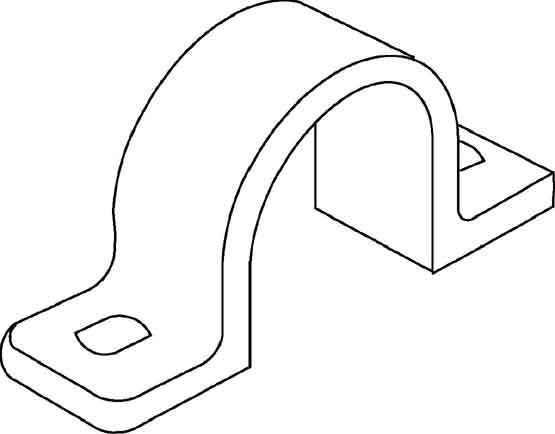 Befestigungsschelle 795/15 Befestigungsschelle 795/15