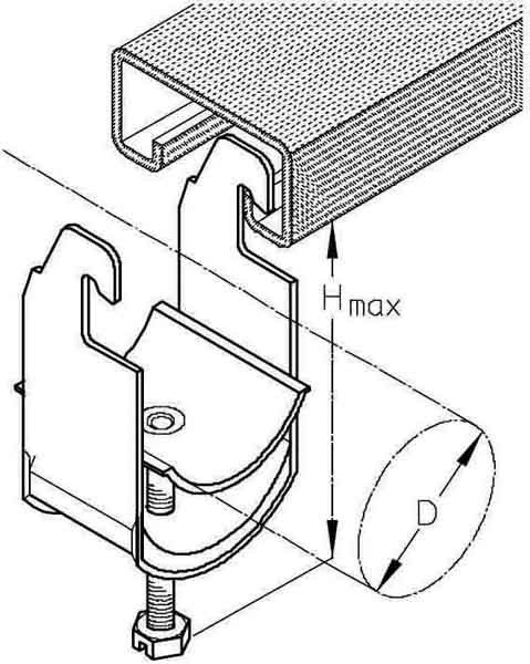 Kabelschelle 28 AC Kabelschelle 28 AC