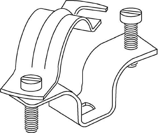Rohrabstandschelle 628/15 Rohrabstandschelle 628/15