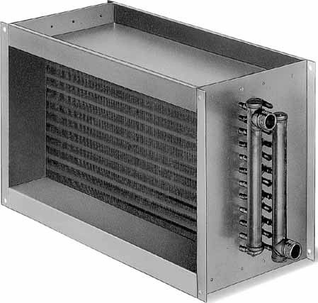 Warmwasser-Heizregister WHR 2/70/40 Warmwasser-Heizregister WHR 2/70/40