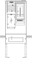 Zähleranschlusssäule ZAS155CK9