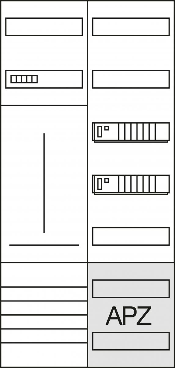 Komplettschrank, univers Z ZB323T15G